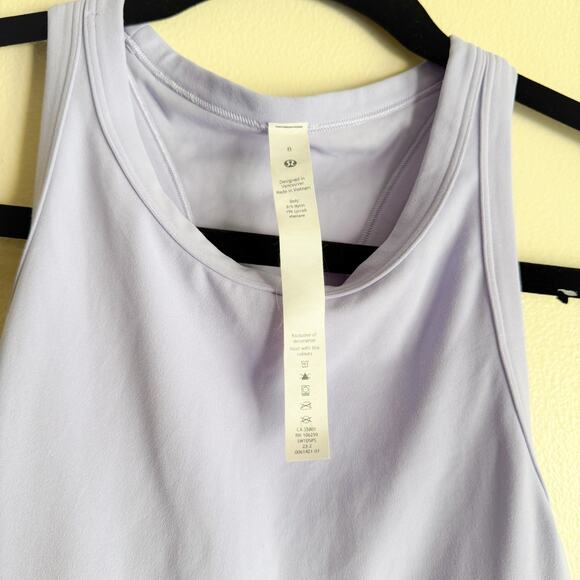 Lululemon Purple Blue Align Waist Length Racerback Tank Top 8 Athleisure - Picture 3 of 7